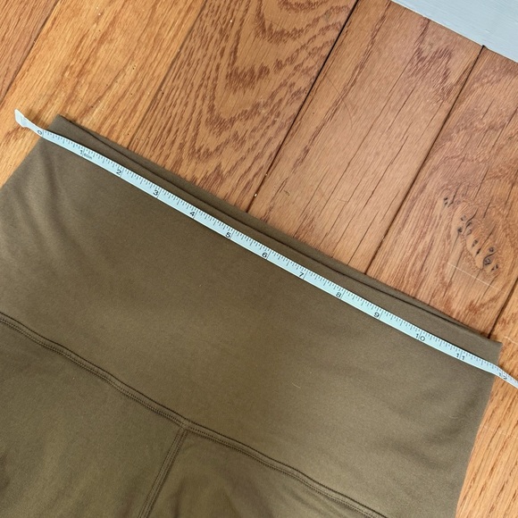 SETACTIVE Luxform 7/8 Leggings Made in USA Brown Size Medium - Picture 5 of 7